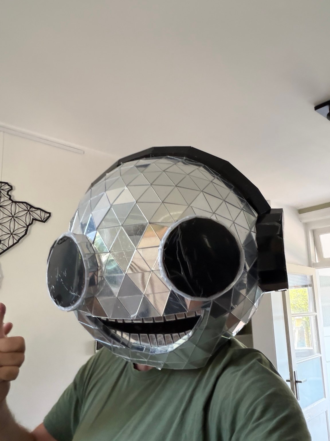 Mirror Man helm